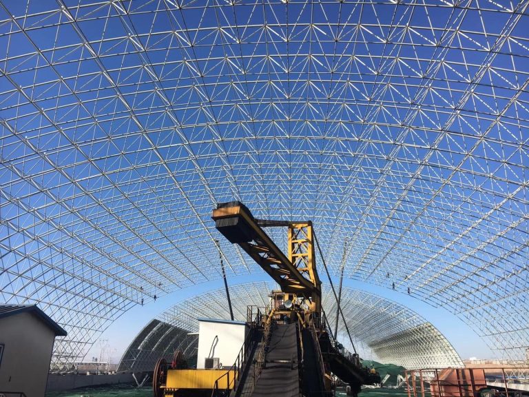 Quarry Semicircular Space Frame Structure Featured Image