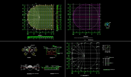 Semicircular Space Frame Feature Image