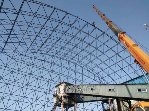 Large Coal Storage Shed Space Frame 2