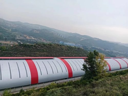 Large Span Storage Space Framework For Shanxi Railway Logistics 4
