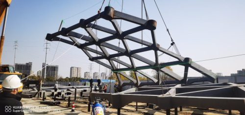Pipe Truss Commercial Building Mall 3