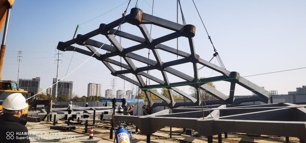 Pipe Truss Commercial Building Mall 3