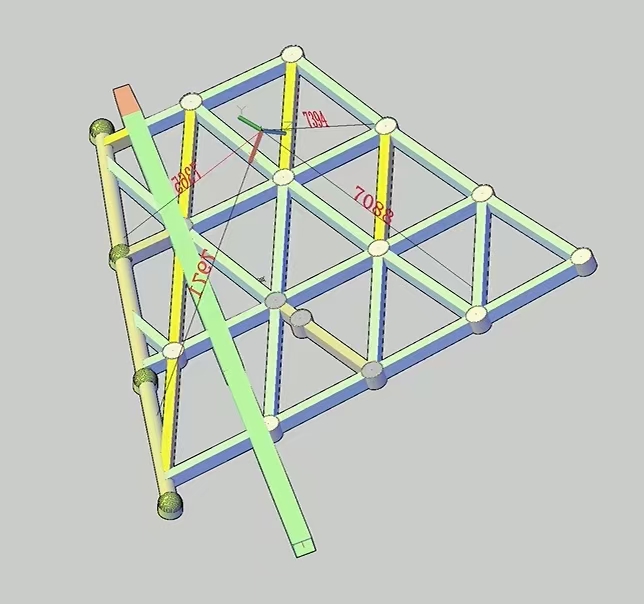 Pipe Truss Commercial Building Mall 5