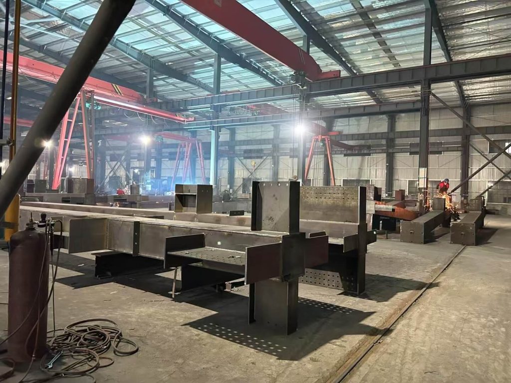 Processing, Installation and Production of Steel Structure Workshop 8