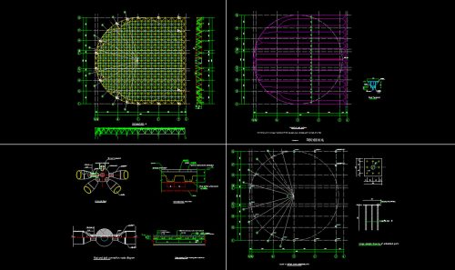 Semicircular Space Frame Feature Image