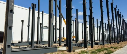 Steel Structure Installation 1