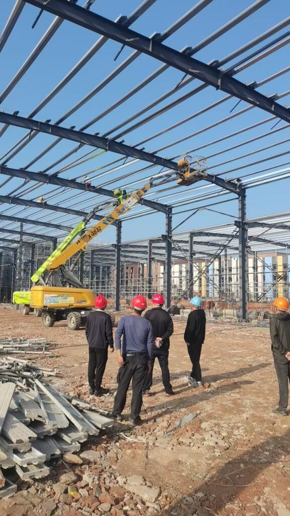 Steel Structure Logistics Park Warehouse 7