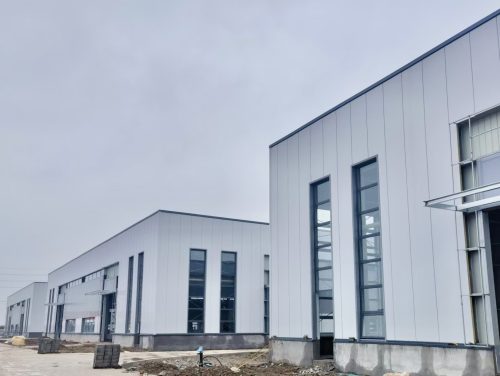 Steel Structure Processing Plant Factory Building Feature Image
