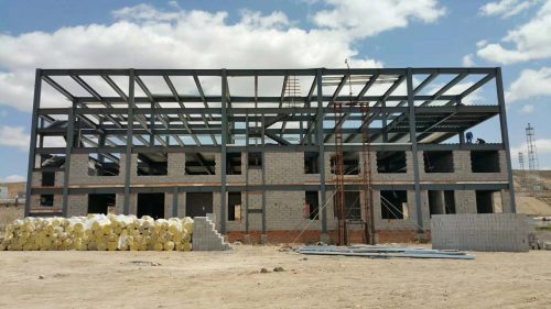  Steel Structure Construction Warehouse Installation Completed Featured Image