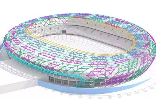Space Frame Sports Court Featured Image