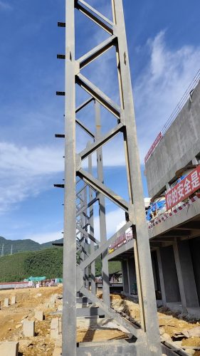 Construction of the Main Structure of a Heavy Industrial Steel Structure Plant 9