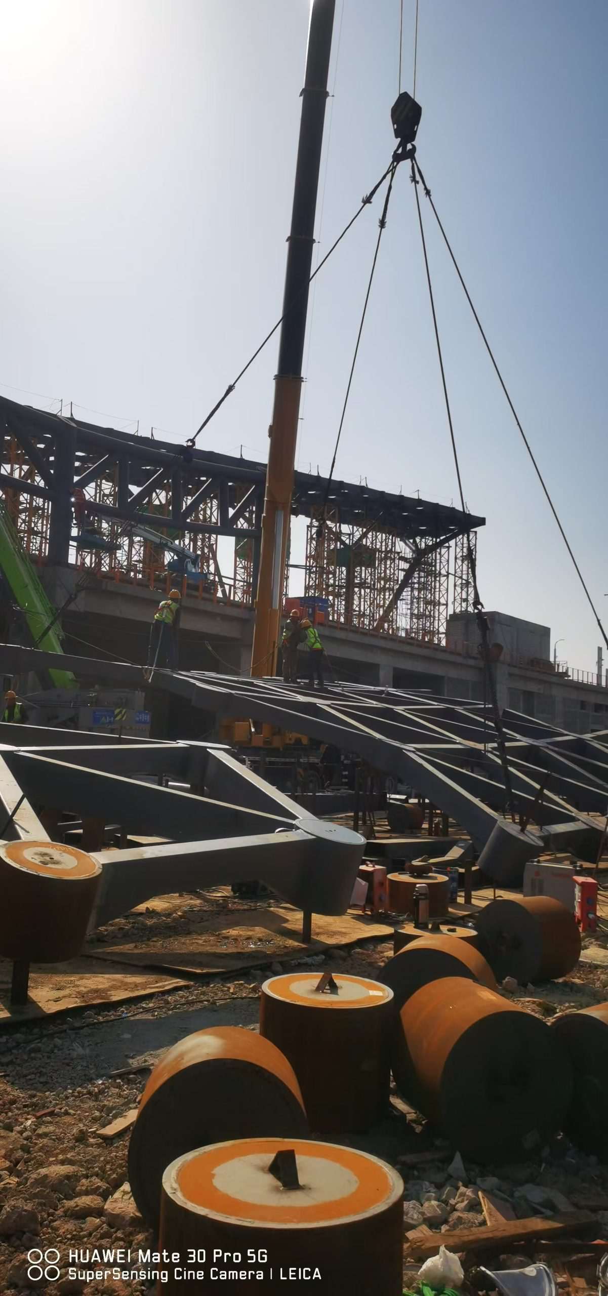 Pipe Truss Commercial Building Mall 7