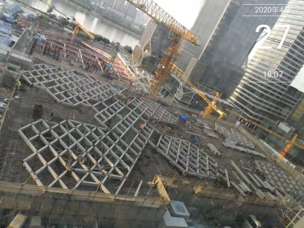 Pipe Truss Commercial Building Mall 8
